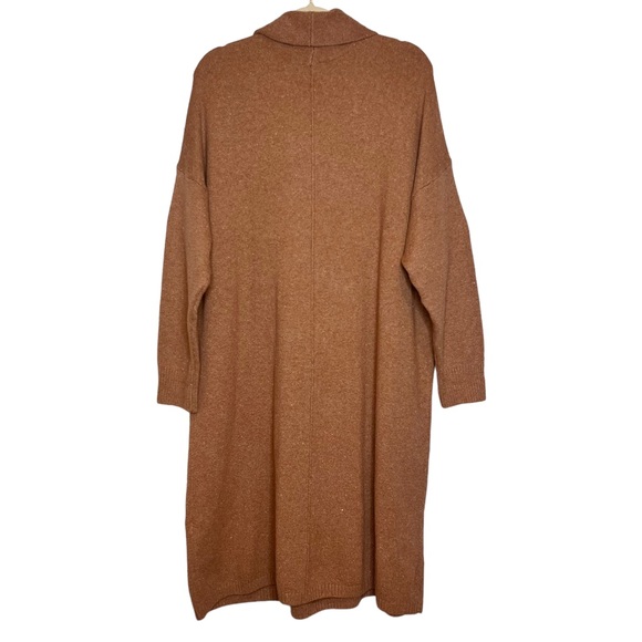 J.JILL Cowl Neck Sweater Dress in Nutmeg. Size 2XL - Picture 2 of 7